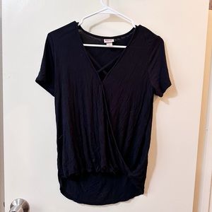 Mossimo yoga top black